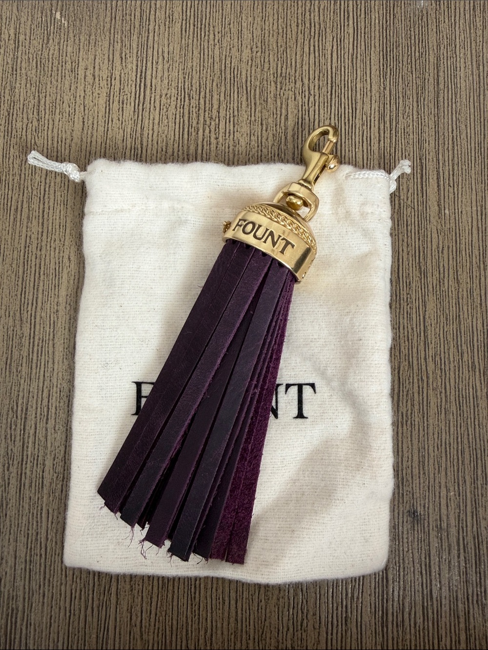 Fount Sisterhood Tassel in Fig